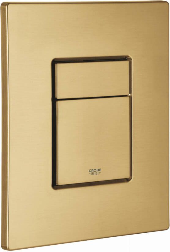 GROHE Skate Cosmopolitan SL Bedieningsplaat mechanisch tweeknops 197 x 156mm(LxB ) kunststof cool sunrise geborsteld