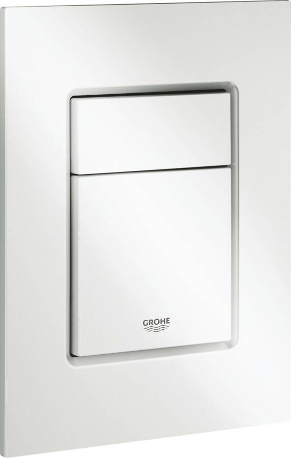 GROHE Skate Cosmopolitan S Bedieningsplaat mechanisch tweeknops 172 x 130mm(LxB ) kunststof alpine wit