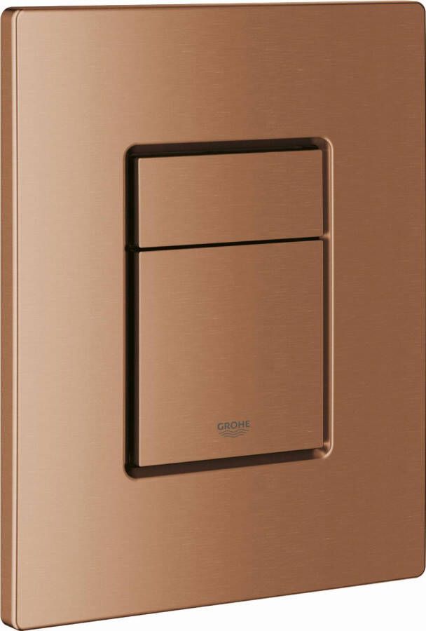 Grohe Skate Cosmopolitan Bedieningspaneel DualFlush Horizontaal Verticaal Kunststof Geborsteld Warm Sunset 38732DL0 - Foto 2