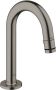 GROHE Universal Toiletkraan stroom stop mousseur 113mm C uitloop 199mm hoogte G1 2" hard graphite geborsteld - Thumbnail 2