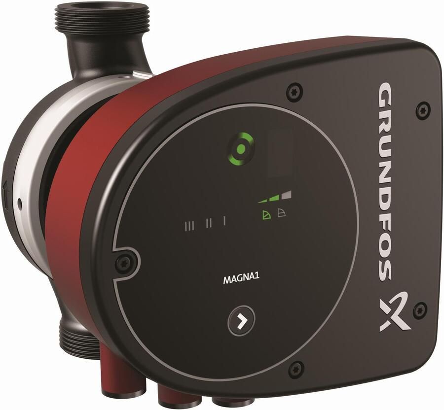 GRUNDFOS Magna1 circulatiepomp 25 60 DN25 1x230V 4.51mm3 h PN10 gietijzer b1xb2xhxl