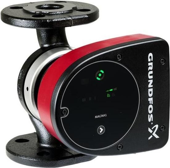 GRUNDFOS Magna1 circulatiepomp 40 80F DN40 1x230V 11.45mm3 h PN10 gietijzer b1xb2xhxl