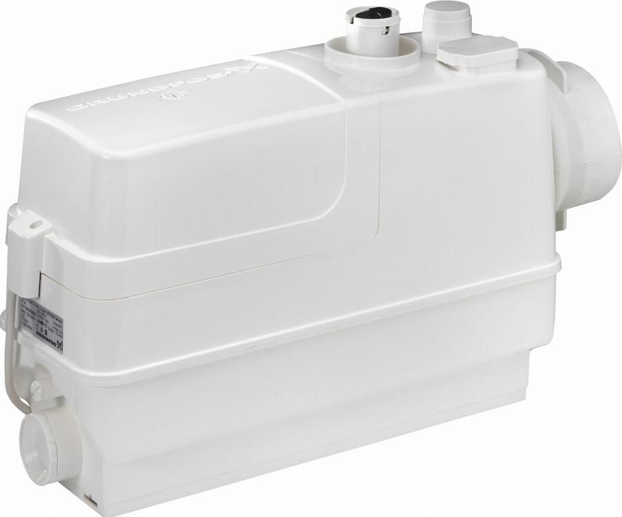 GRUNDFOS sanitairpomp voor wandcloset. opvoerhoogte max. 8 5m.