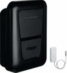 HAGER witty plus socket P1 bundel (laadstation socket 22 kW MID OCPP met P1)