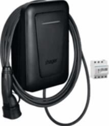 HAGER witty pro laadstation kabel 6 5m 22kW MID OCPP compatible LLM XEM5x0