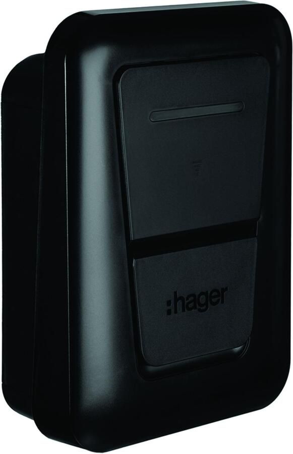 HAGER witty pro laadstation socket 22 kW MID OCPP compatible LLM XEM5x0