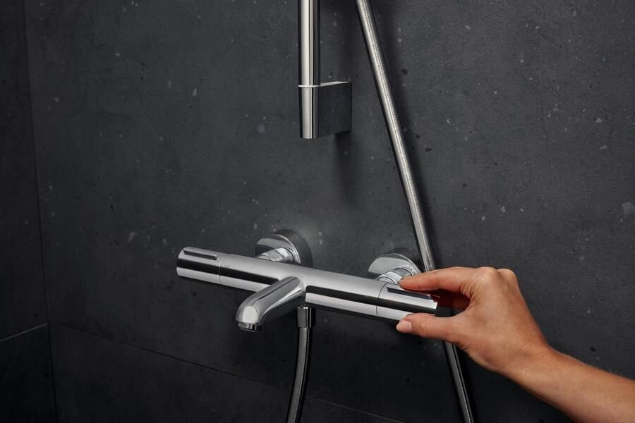 HANS GROHE Hansgrohe Ecostat Element badthermostaat chroom 13347000 - Foto 2