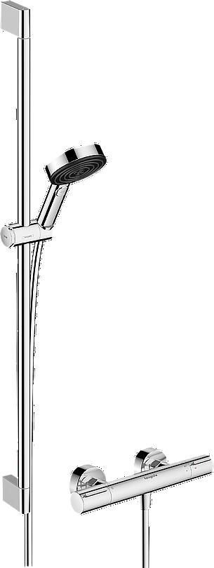 HANS GROHE Hansgrohe Pulsify Select S douchesysteem 105 3jet Relaxation EcoSmart met Element en glijstang 90 cm 24271000 - Foto 2