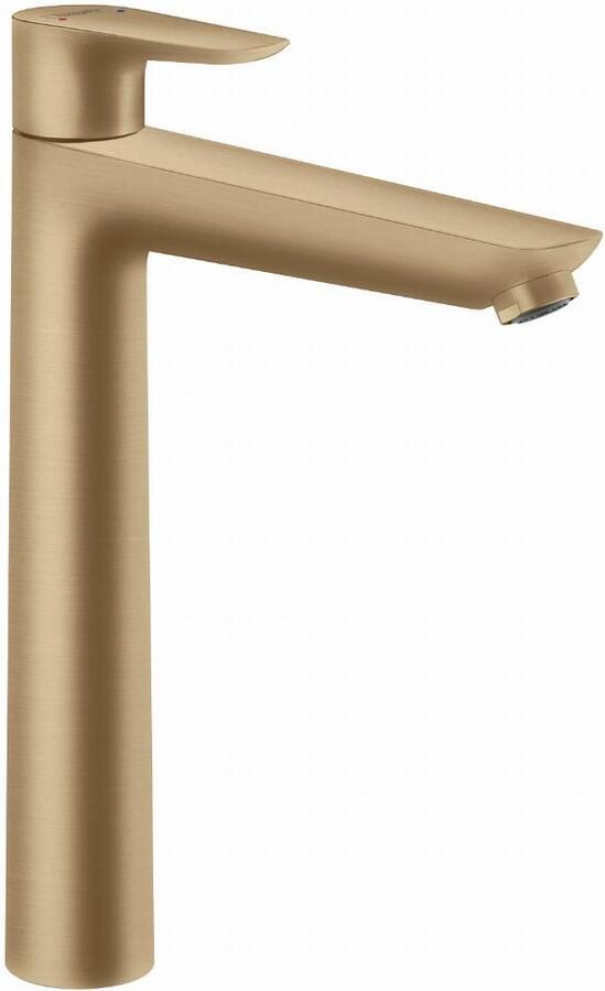 Hansgrohe Talis E ééngreeps wastafelmengkraan comfortzone 240 zonder waste 29 2 cm geborsteld zwart chroom