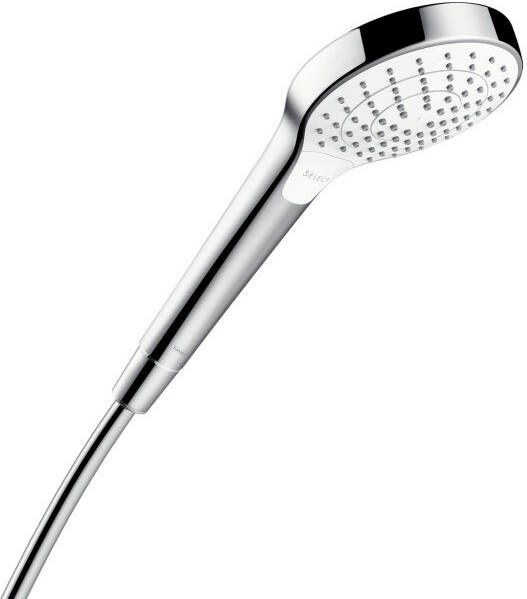 Hansgrohe Croma Select S handdouche Vario 1 2 xØ11cm met rain turbo rain en intense rain regenstraal wit chroom 26802400 - Foto 2