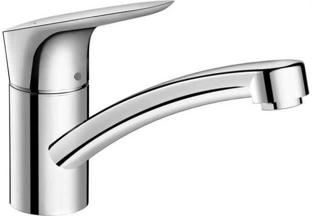 HANS GROHE Hansgrohe Logis eengreeps keukenmengkraan 120 CoolStart EcoClick chroom
