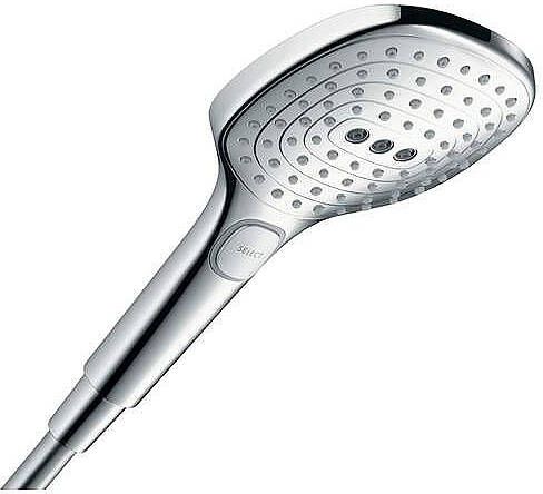 HANS GROHE Hansgrohe Raindance Select E RainAir handdouche 120mm 3jet chroom wit 26520400 - Foto 4
