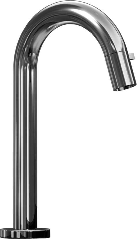 Hansa nova Style toiletkraan 131mm inclusief vaste uitloop chroom 50918101