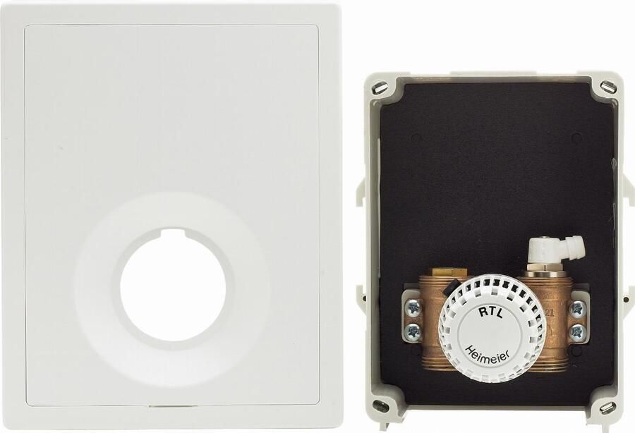 HEIMEIER Multibox RTL wit inclusief montageplaat 9304-00.800 - Foto 2