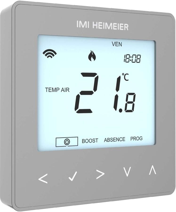 HEIMEIER neoStat V2 zilver ruimtethermostaat