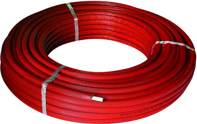 HENCO Standard meerlagenbuis glad 26x3mm 5 lagen aluminium PE-Xc isolatie 6mm buis blauw 50m