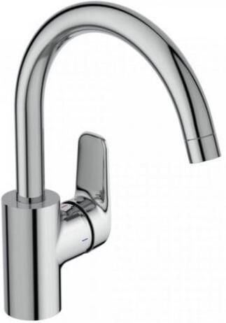 IDEAL STANDARD Venlo Nimbus Blue keukenkraan met hoge ronde uitloop bluestart chroom F2963AA