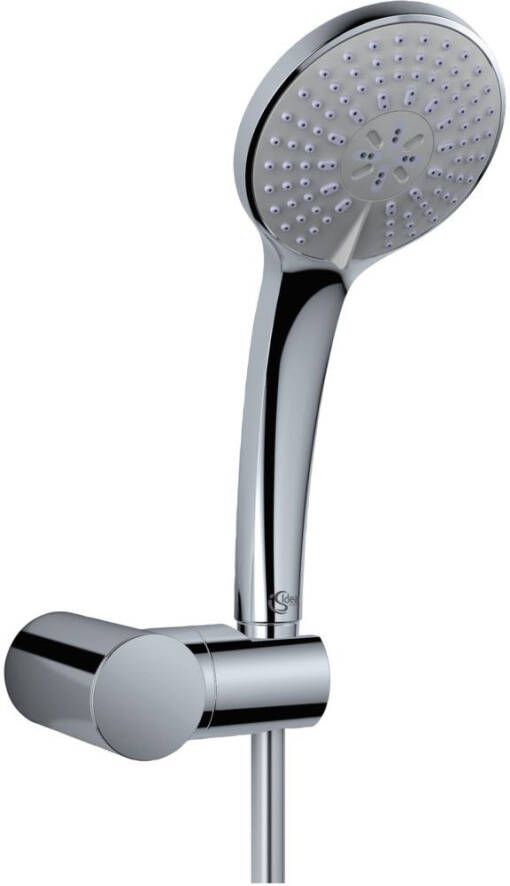 Ideal Standard Idealrain badset: doucheslang 125cm handdouche 100mm 3 standen en verstelbare handdouchehouder chroom B9452AA
