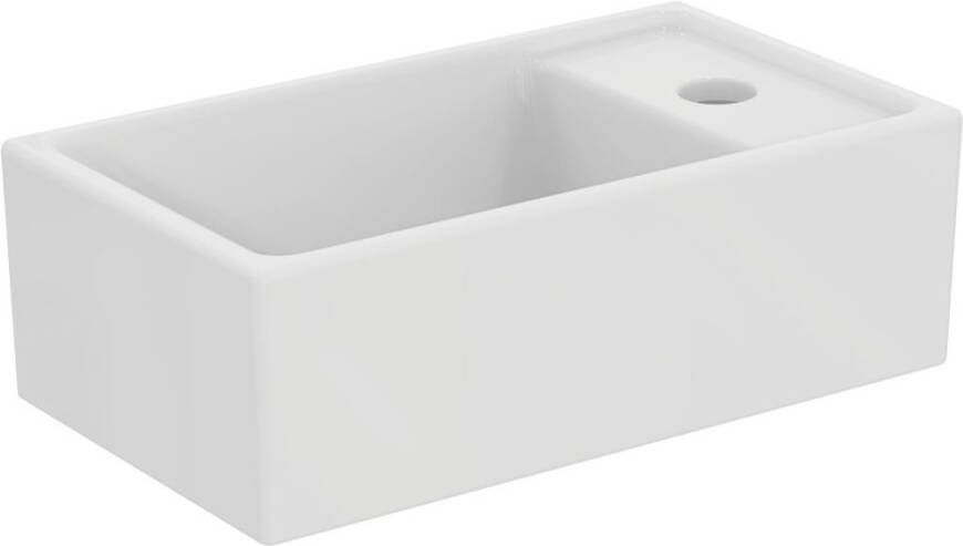 Ideal Standard Tempo fontein 37x21cm kraangat rechts zonder overloop keramiek wit e211201