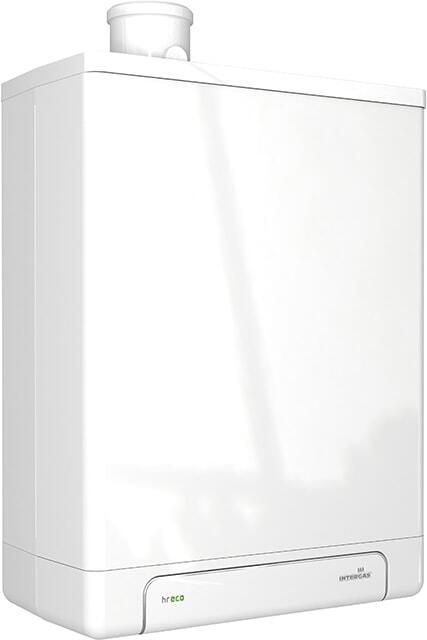 INTERGAS Hreco 36 TSK RGK combiketel CW5 max. aanvoer 90C vermogen 80-60C 32kW 80 125 hxbxd 710x450x240mm