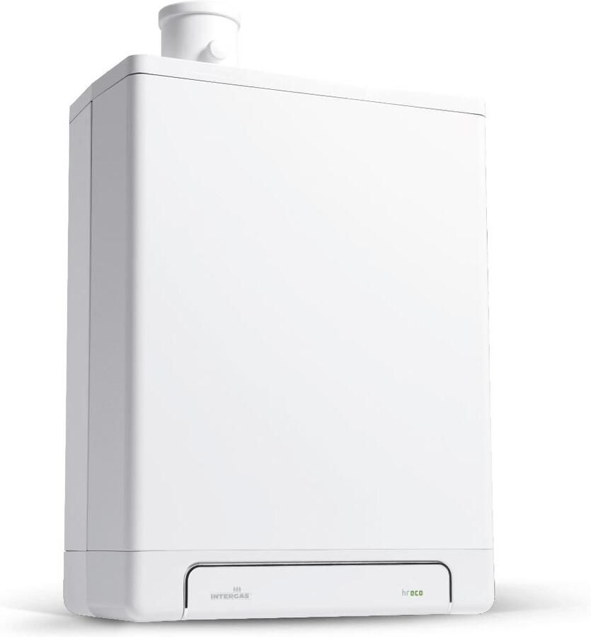 INTERGAS Kombi Kompakt HReco 30 TSK RGK combiketel CW4 max. aanvoer 90'C vermogen 80-60'C 28.2kW 60 100 hxbxd 650x450x240mm