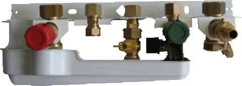 INTERGAS onderaansluitset HReco kort 093127