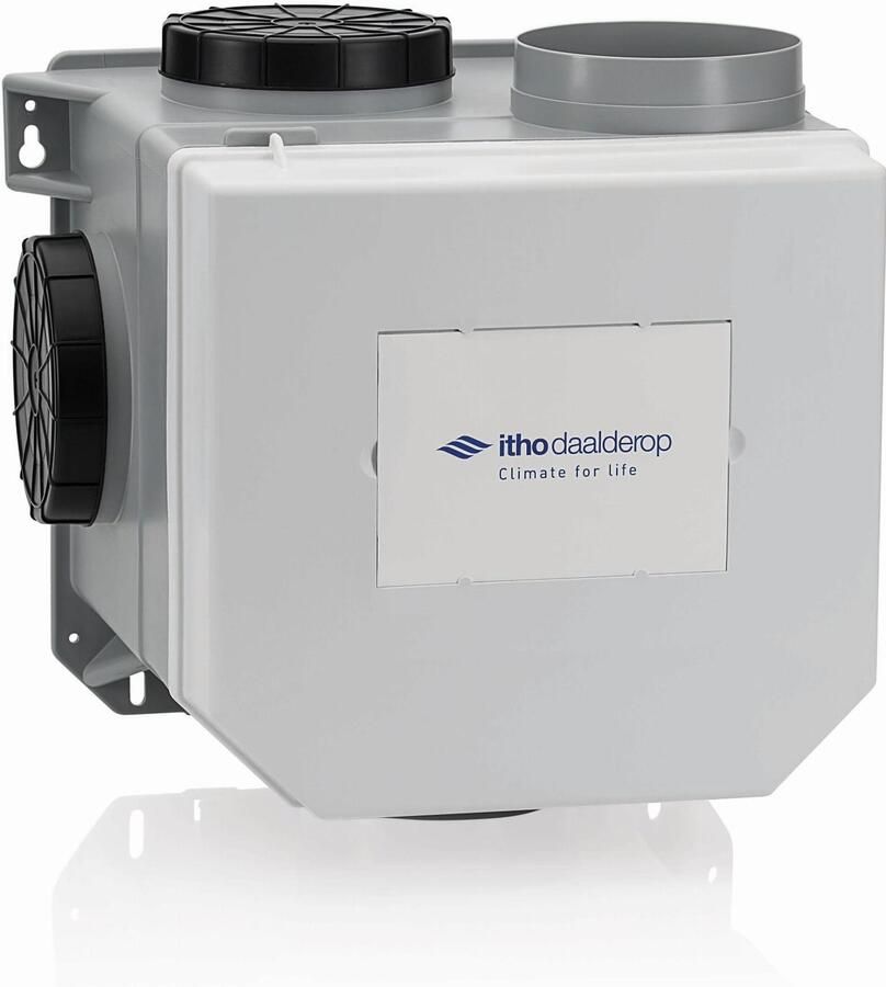 ITHO DAALDEROP Itho ventilatie unit CVE-S ECO HE high performance met geintegreerde RV met euro stekker 03-00402