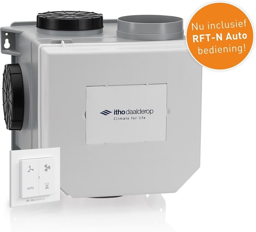 ITHO DAALDEROP MV-unit CVE-S 375 pakket RV-sensor inside Perilexstekker RFT-N Auto