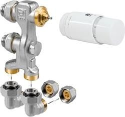 JAGA Set 11 Pro-Kraan Wand 2P AW Vpe Alu16 2