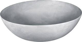 LOOOX Ceramic Raw Light Grey ruw keramische waskom 400 x 150 mm zonder kraangat zonder overloop licht grijs