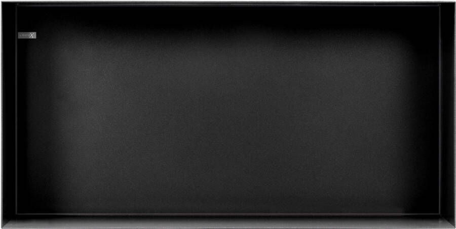 Looox Tweedekans Colour BoX voor Inbouw en Opbouw 60x10x30 cm Mat Zwart 04235 - Foto 2