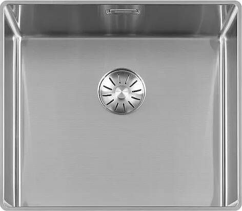 Lorreine Slim Series spoelbak 45x40cm RVS 45SL1016