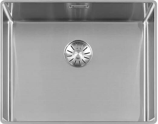 Lorreine Slim Series spoelbak 50x40cm RVS 50SL1016