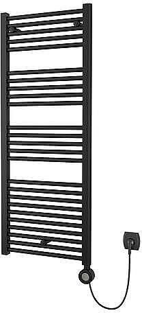 Masterwatt Calor V2 elektrische radiator 1497x600mm 900W mat zwart RAL9005 300200040