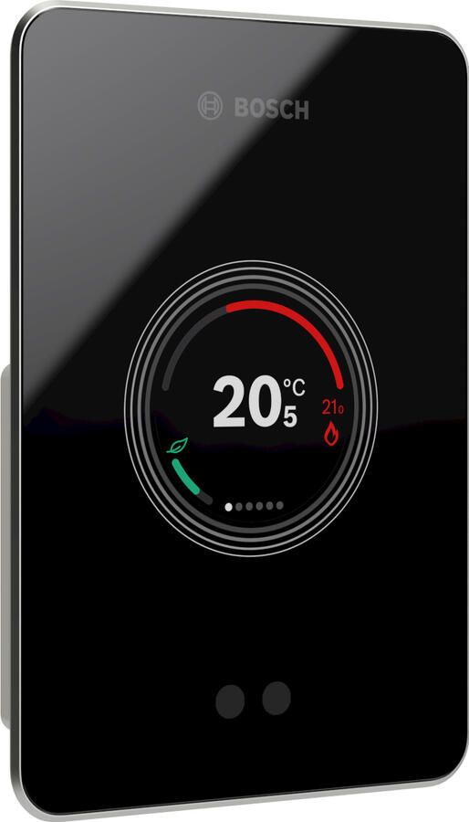 Bosch EasyControl Single slimme kamerthermostaat met individuele ruimteregeling (tot 20 vertrekken) zwart 7736701392 - Foto 2