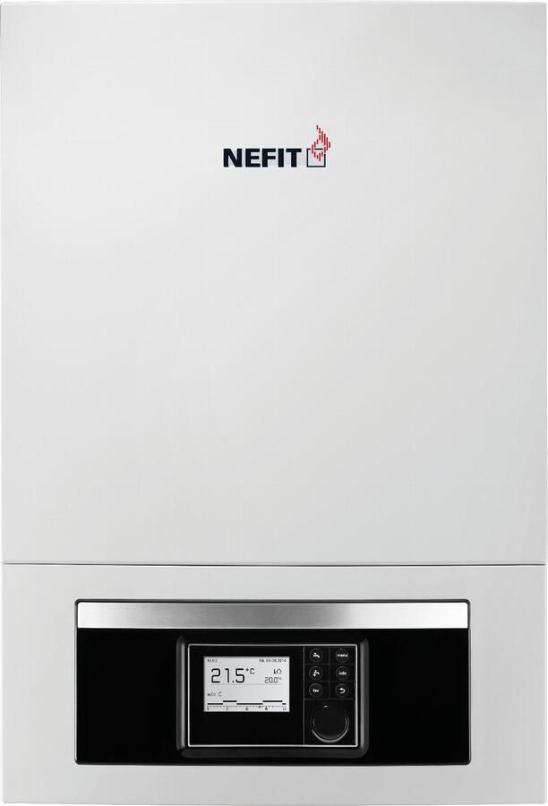 NEFIT Enviline warmtepomp lucht water mono 400V 5kW 16A hxbxd 700x485x386mm
