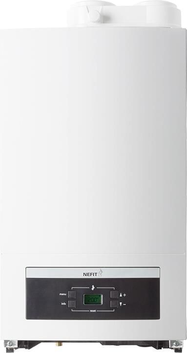 NEFIT Proline Nxt HRC30 combiketel CW5 max. aanvoer 85C vermogen 80-60C 27.8kW hxbxd 580x350x280mm