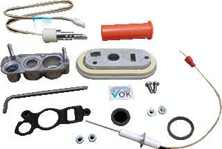 NEFIT gloeiplug ionisatiepen set KPL.15 45 KW voor alle Topline toestellen t m 45 KW
