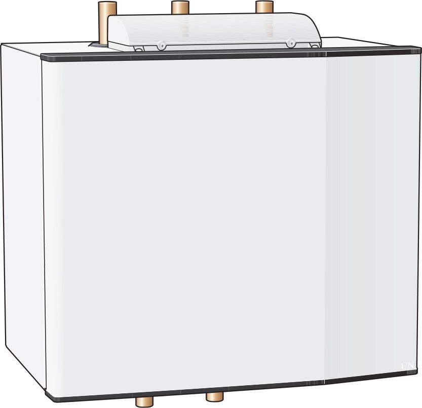 NIBE PCM S42 passieve koelmodule (w w warmtepompen 10 t m 17 kW)