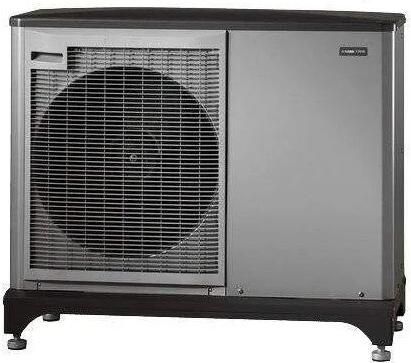 NIBE warmtepomp F2050-10 lucht water monoblock 1x230V 11 4kW
