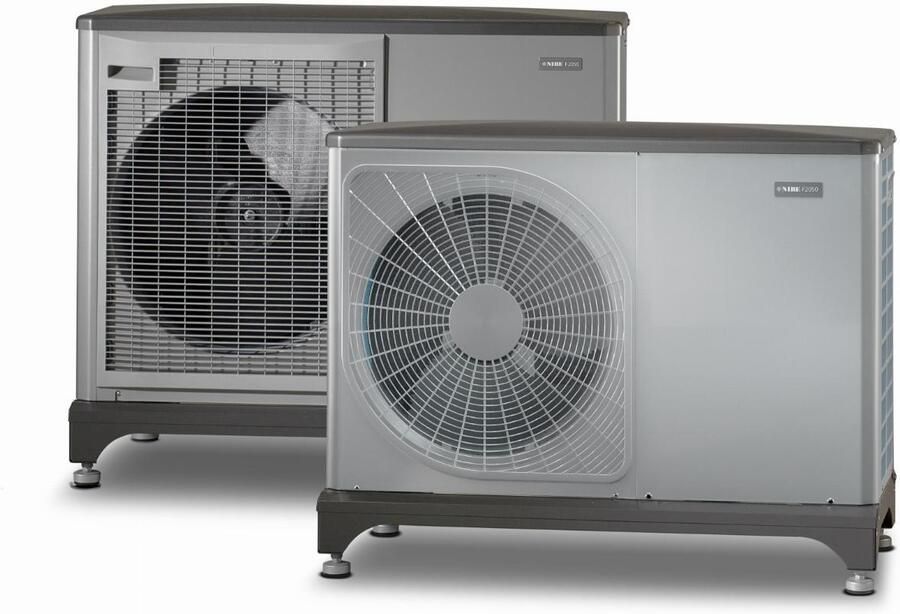 NIBE warmtepomp F2050-6 lucht water monoblock 1x230V 7 8kW