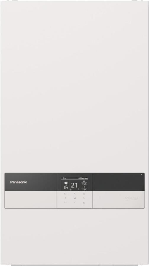 PANASONIC warmtepomp Aquarea Hydrosplit L-serie bi-bloc monoblock binnenunit lucht water R290 5-9kW met wifimodule WH-SDC0509L3E5
