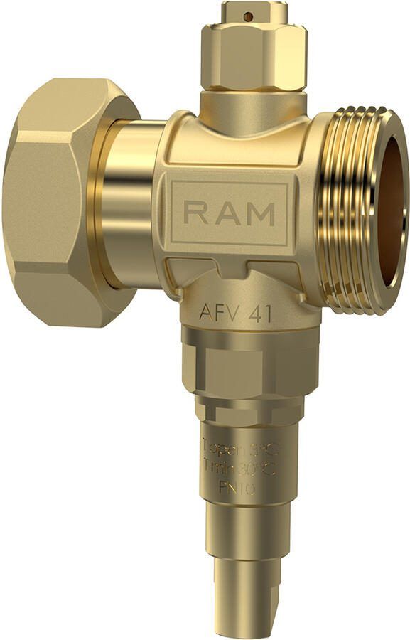 RAMINEX AFV 41 vorstbeveiligingsklep 1" wartel x 1" buitendraad voor warmtepompen 410101