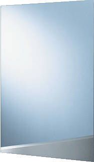 RAMINEX Silkline rechthoekige wandspiegel met facet rondom hxbxd 570x400x5mm - Foto 2
