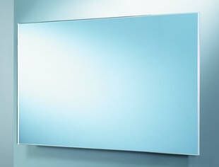 RAMINEX Silkline rechthoekige wandspiegel met facet rondom hxbxd 600x1200x5mm - Foto 4
