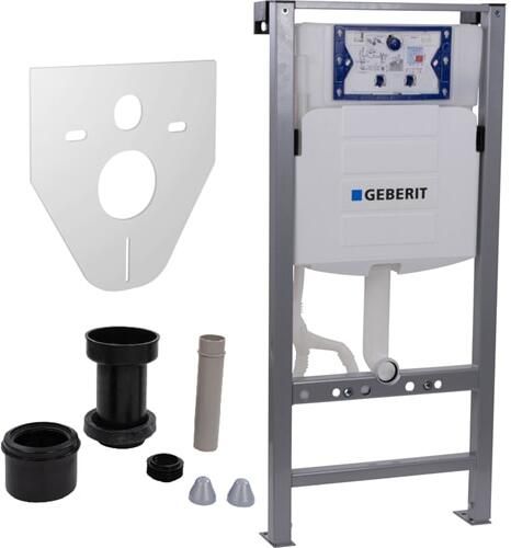 RAPOTEC Pro inbouwreservoir met Geberit UP320 reservoir zelfdragend 950154