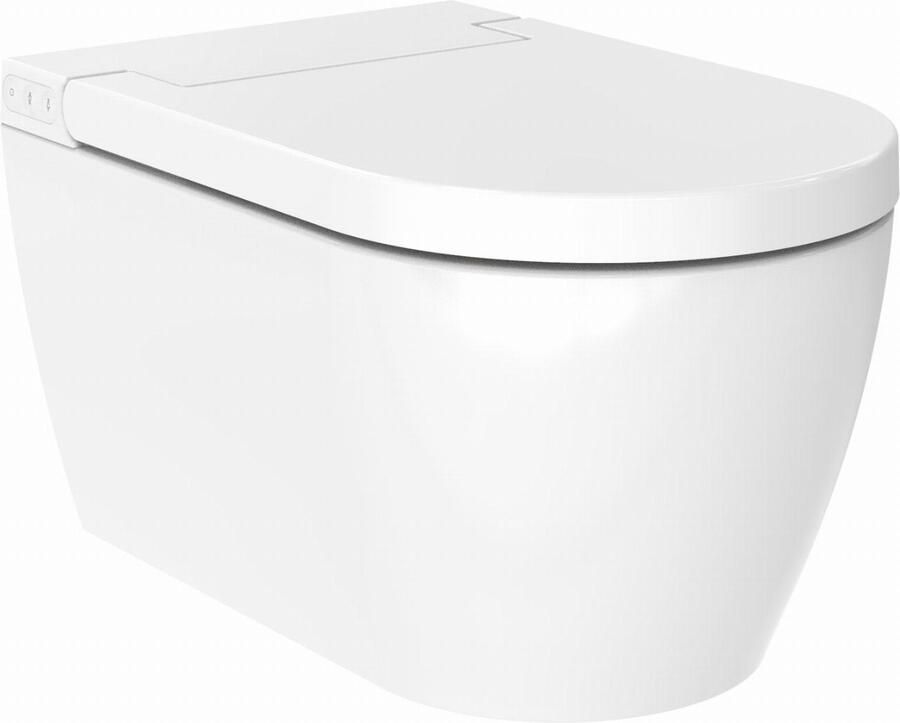RapoWash Douche WC Basic 2.0 met Bidetspoeler en Afstandsbediening Wit