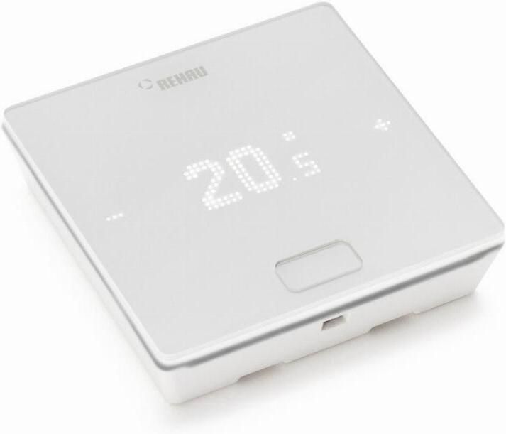 REHAU NEA SMART 2.0 Ruimtethermostaat Funk met temperatuursensor wit (TRW)