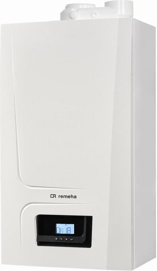Remeha Avanta Ace hr gaswandketel m. warmwatervoorziening 35C CW5 exc. 80 80 m. energiezuinige A label pomp