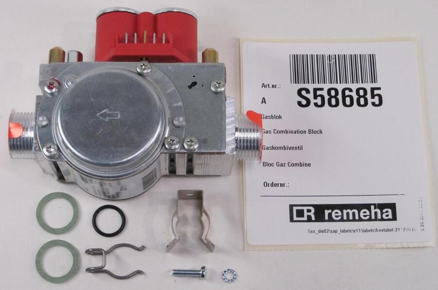 REMEHA Avanta en andere series gasblok GB-N055D01S20 S58685